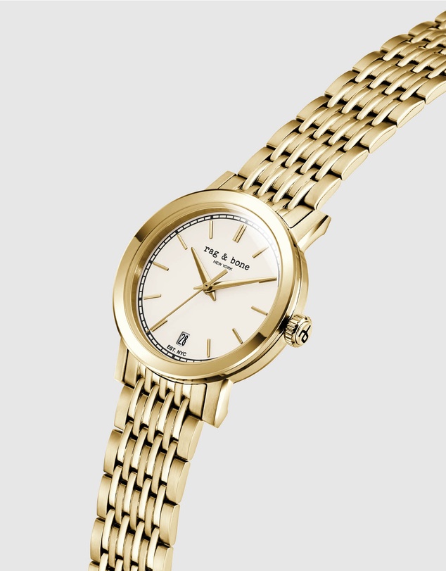 rag & bone - Reign Classic Gold-tone Ladies Watch