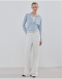 M.N.G - Fine-Knit Straight-Fit Cardigan