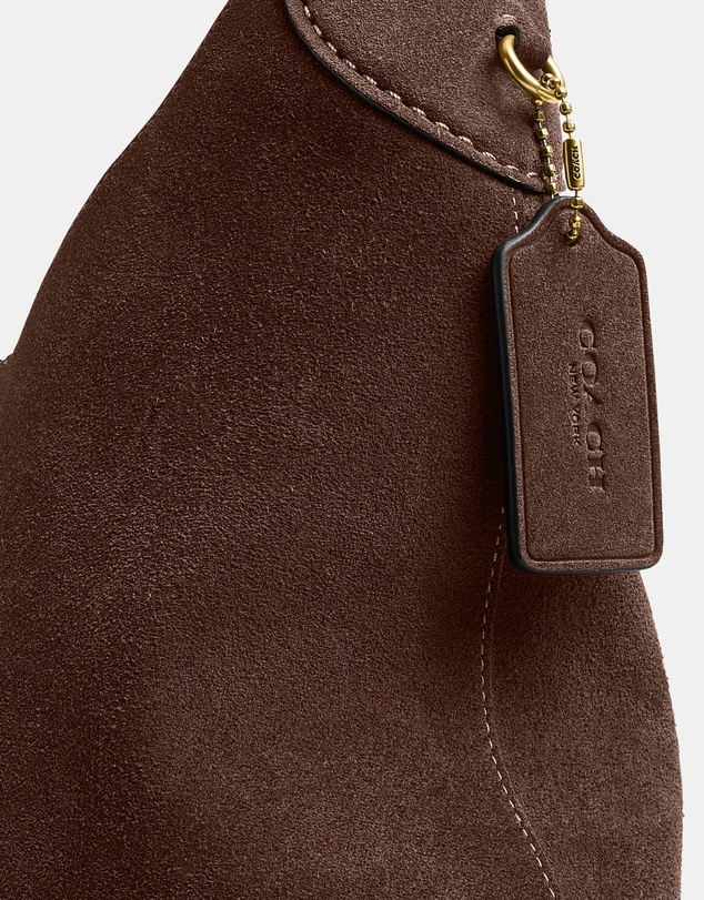 Coach - Suede Brooklyn Shoulder Bag 34