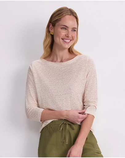 Sportscraft - Cecile Linen Top