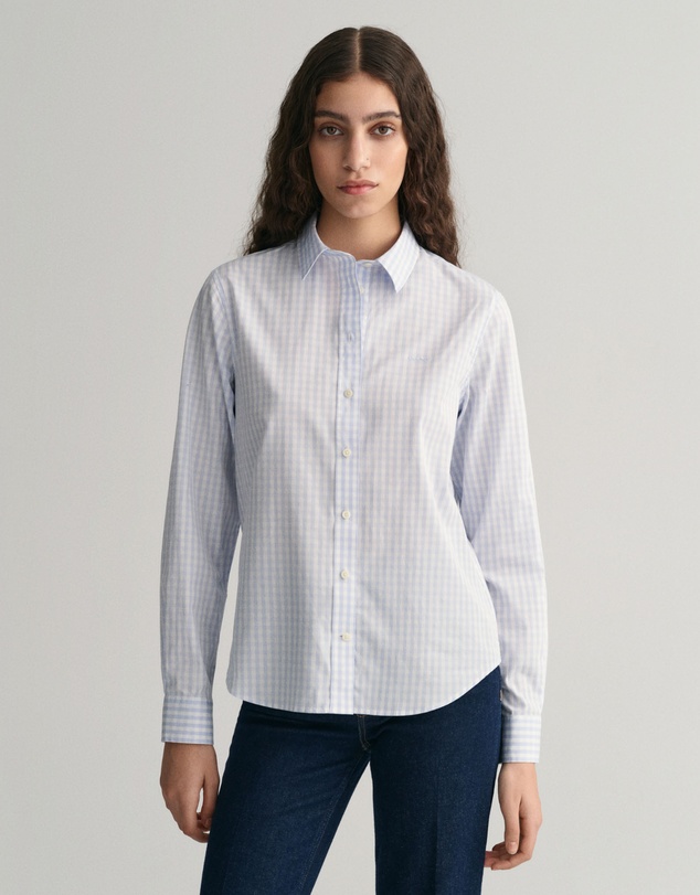 Gant - Regular Fit Gingham Poplin Shirt