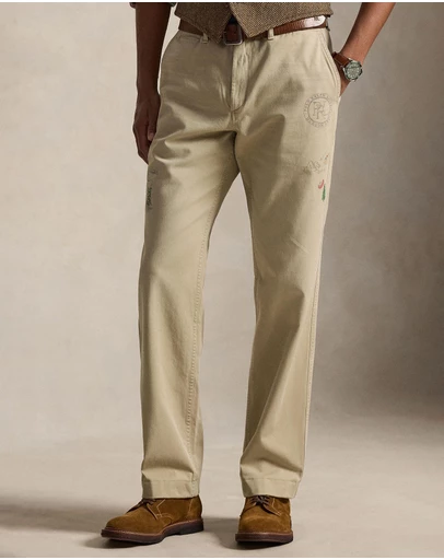 Polo Ralph Lauren - Bedford Straight Fit Graphic Pants