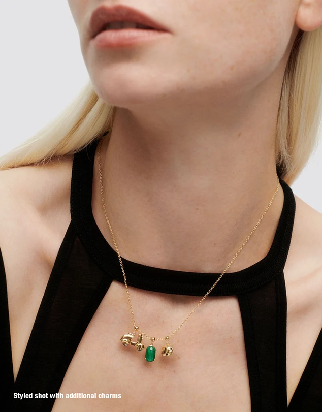 PDPAOLA - Charm Necklace Motorbike Charm