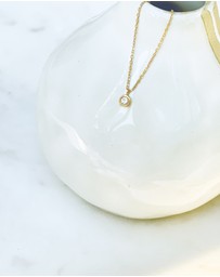 Luna Rae - Solid Gold - Diamond Sky Necklace