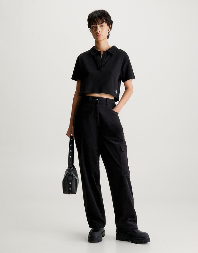 Calvin Klein Jeans - Relaxed Ribbed Polo Shirt