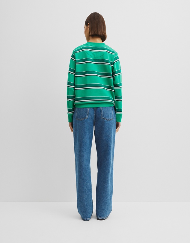 Country Road - Australian Cotton Stripe Heritage Sweat