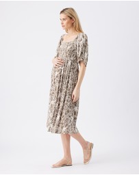 Ripe Maternity - Alona Shirred Dress