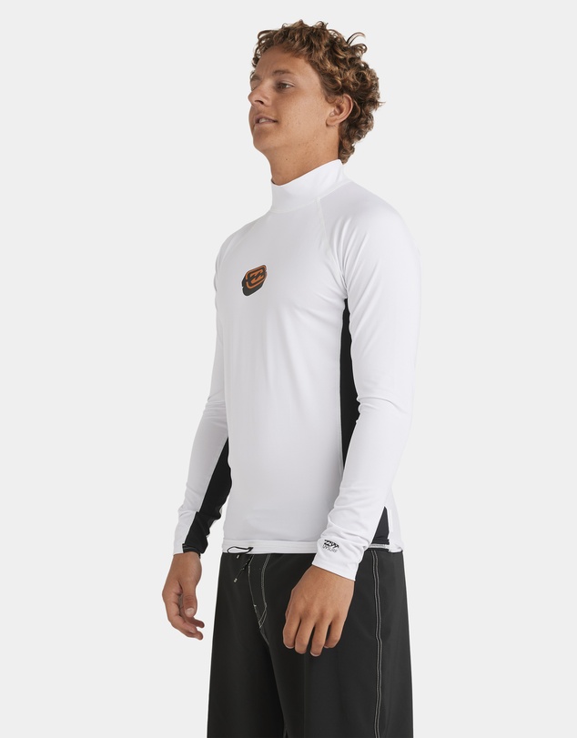 Billabong - Mens Jimmy Contrast Long Sleeve Rash Vest