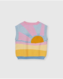 Goldie + Ace - Sunrise Knit Vest - Babies-Kids