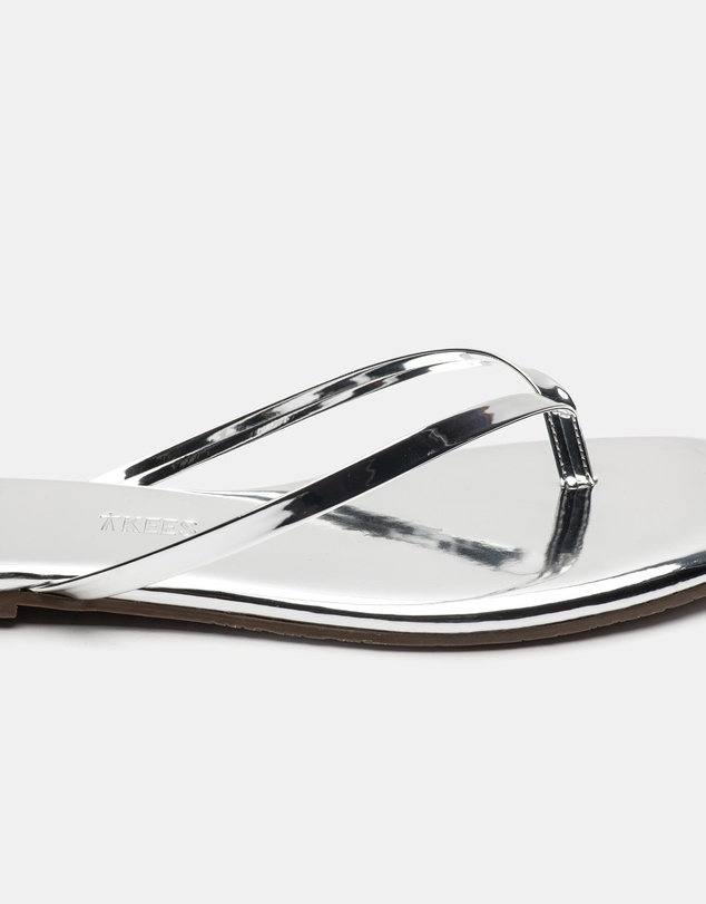 Tkees - Lily Square-Toe Mirrored Sandals