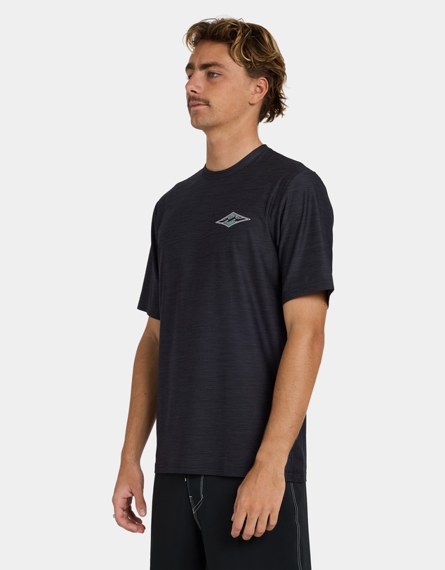 Billabong - Mens Diamond Shoreline Loose Fit Short Sleeve Rashguard