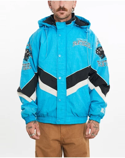 Vintage by The Real Deal - Pre Loved - Vintage Starter NFL Carolina Panthers Jacket