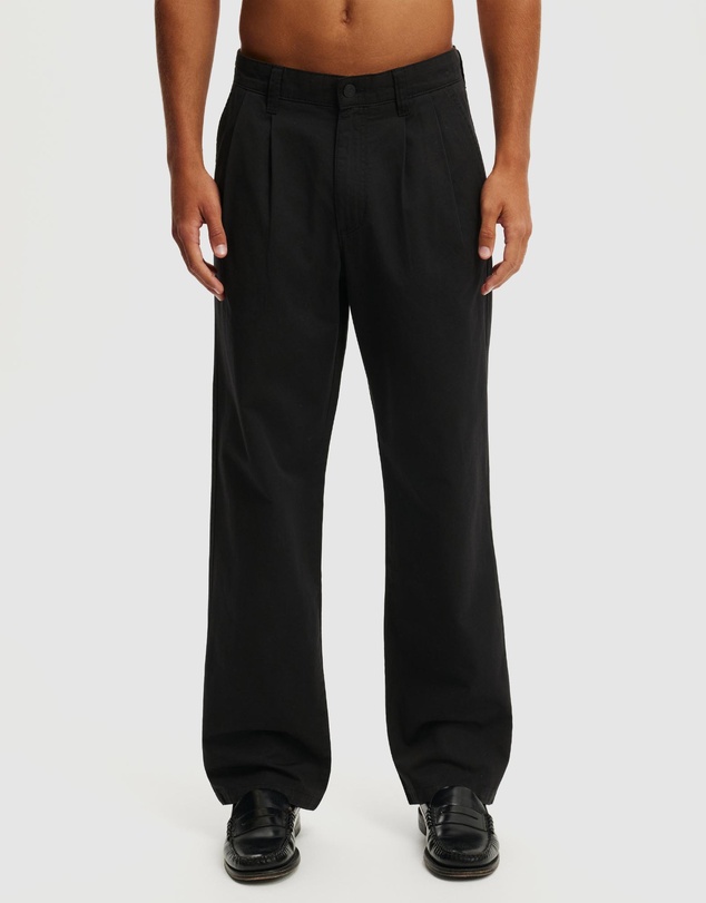 Cotton On - Baggy Pleated Pants