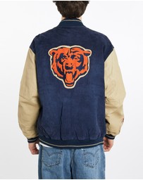 Vintage by The Real Deal - Pre Loved - Vintage NFL Chicago Bears Leather Varsity Jacket