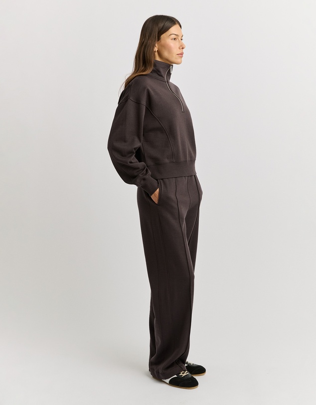 Toorallie - Lounge Cropped Half Zip