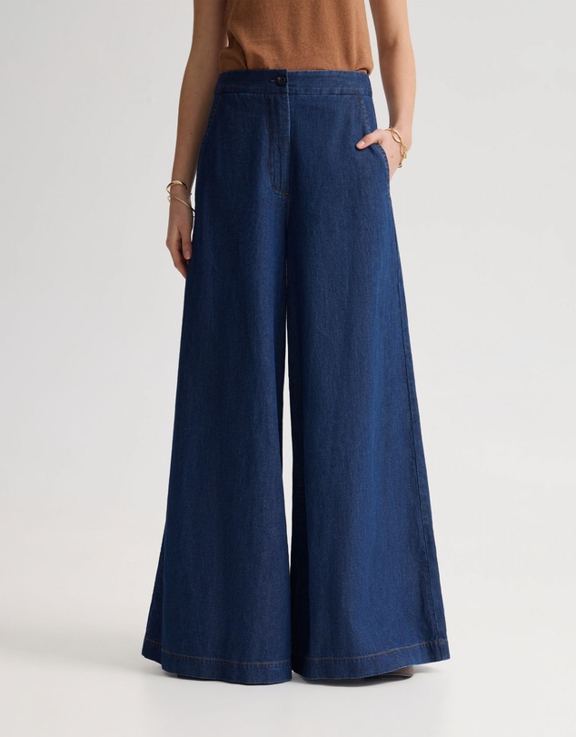 Oxford - Jade Wide Leg Pant