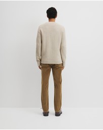 Country Road - Australian Good Earth Cotton Blend Textured Crew Knit