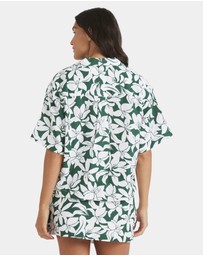 Roxy - Womens Khloe Salty Water Short Sleeve Shirt