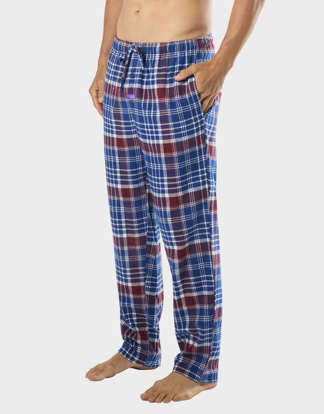 Mitch Dowd - Mens Boston Check Flannel Sleep Pants