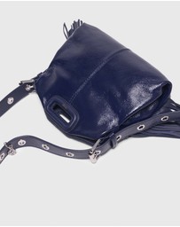 Maje - Miss M Mini Naplack Handbag