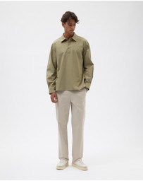 AERE - Front Placket Cotton Shirt