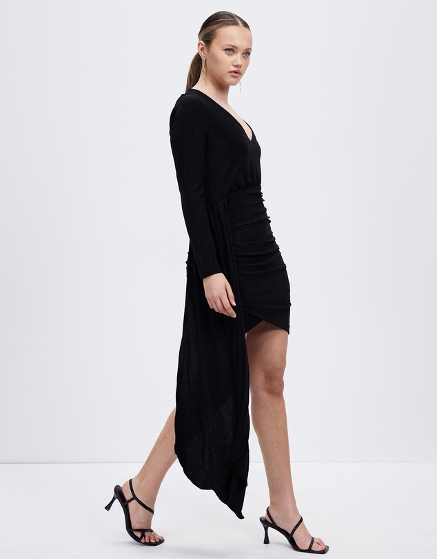 Romance by Honey and Beau - Farrah Long Sleeve Dress