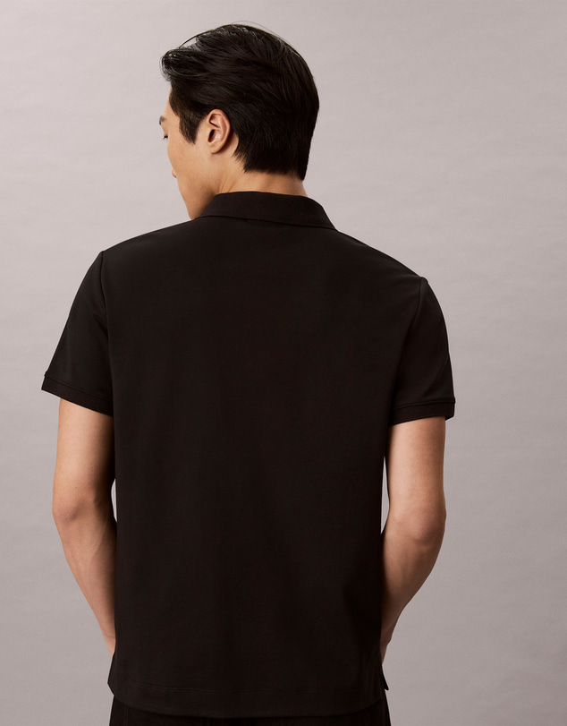 Calvin Klein Jeans - Sleek Interlock Monogram Polo Shirt