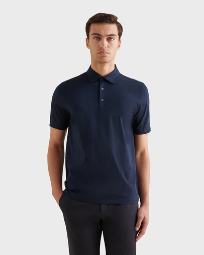 Peckham Rye  - Peckham Rye SS Mercerised Jersey Polo