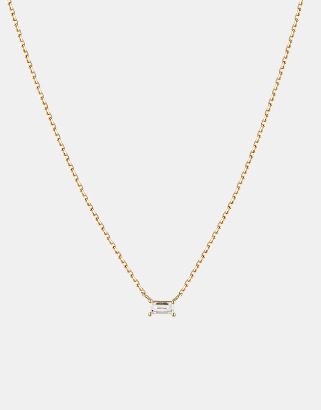 Luna Rae - Solid Gold - Lumi Diamond Necklace