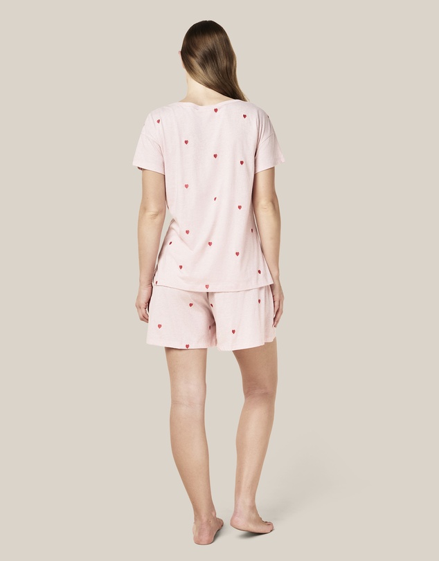 Papinelle - Jada Hearts Cotton Knit Boxer PJ