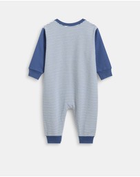 Seed Heritage - Logo Stripe Jumpsuit