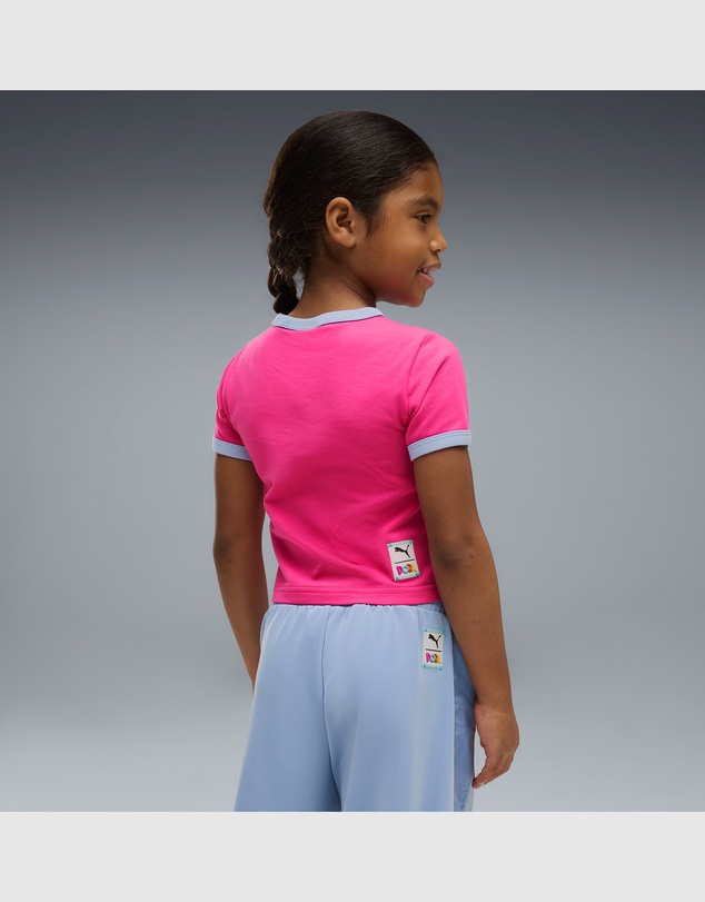 Puma - x DORA THE EXPLORER Slim Ringer Tee - Girls