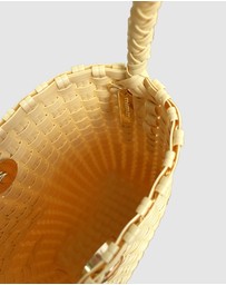 Mimmi Terra - Woven Cross Body Sling Panna Cotta