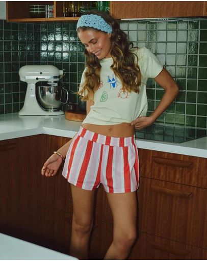 Subtitled - Joy Linen Shorts