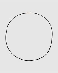 Kuzzoi - ICONIC EXCLUSIVE - Bracelet Male Black Leather 925 Sterling Silver