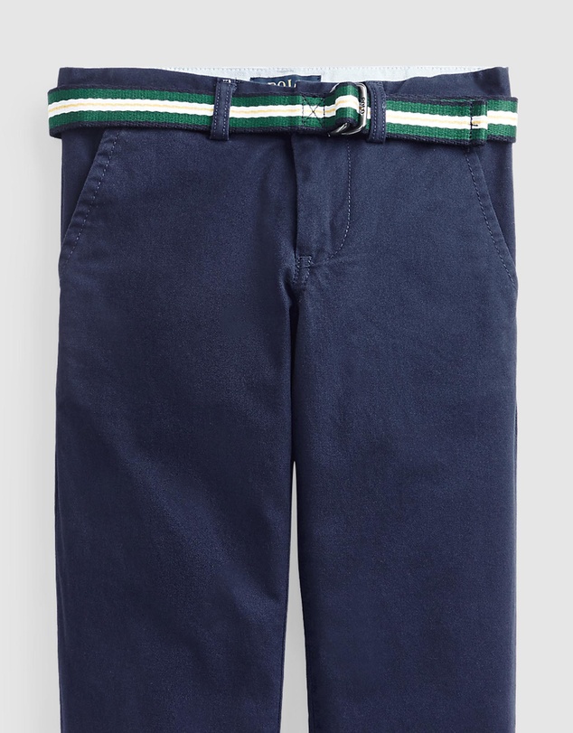 Polo Ralph Lauren - Slim Fit Flex Abrasion Twill Pant - Kids - The Iconic Exclusive