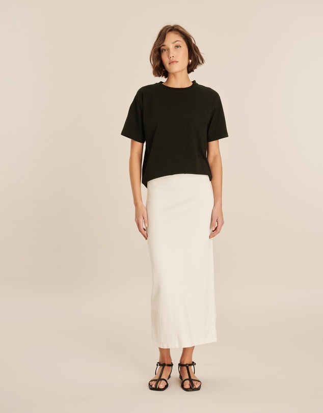 AERE - Column Knit Maxi Skirt