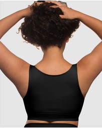 B Free Intimate Apparel - High Back Pull On Crop Top (C-D-DD-E-F-G-H) Cup