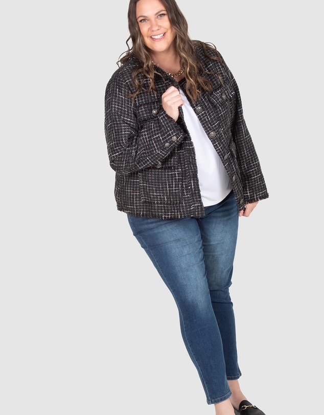 Love Your Wardrobe - Evie Boucle Jacket