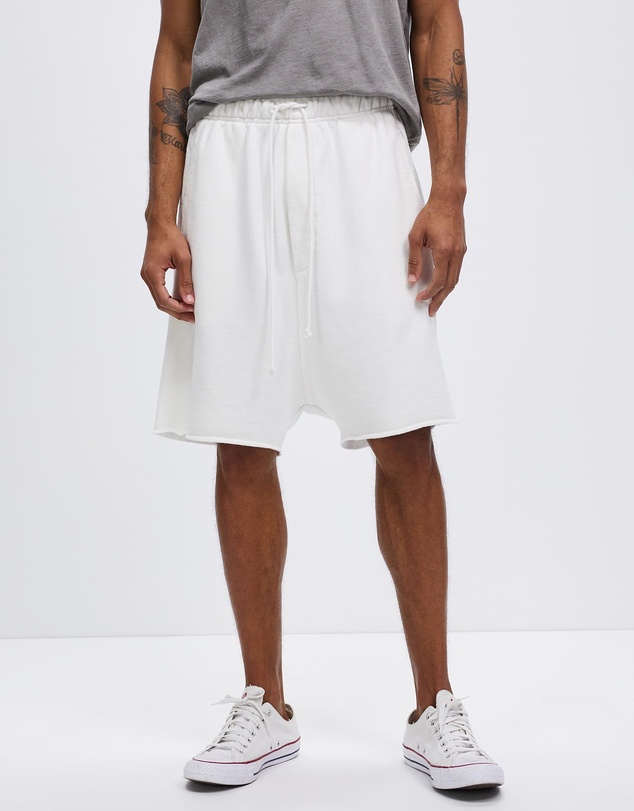 Surrounded By Ghosts - The Andesine Low Crotch French Terry Drawstring Shorts