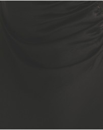 Six Stories - Cowl Front Asymmetrical Satin Bridesmaid Dress