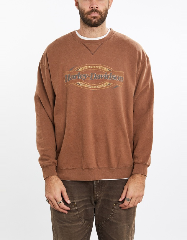 Vintage by The Real Deal - Pre Loved - Vintage Harley Davidson Sweatshirt