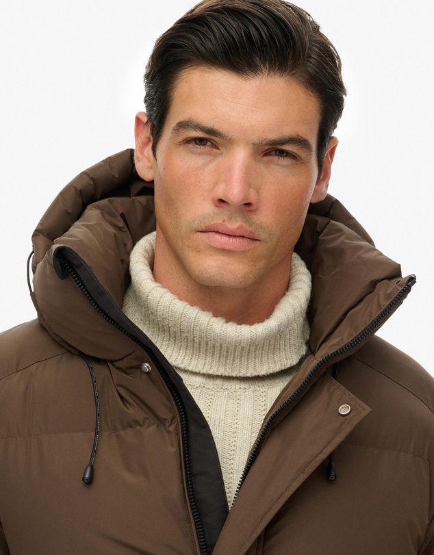 Superdry - Hooded 5 Baffle Sports Puffer