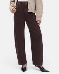rag & bone - Mercer Leather Slingback Heels