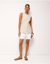 AERE - Longline Asymmetric Vest
