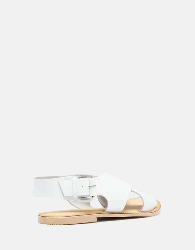 Just Because - Cleo Leather Slingback Flats