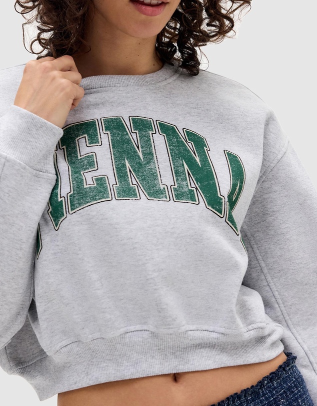 BDG By Urban Outfitters - Vienna Crop Sweat