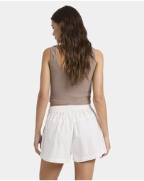 Roxy - Womens Recess Elastic Waist Shorts