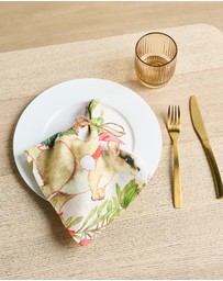 Linen House - Bush Christmas 4-Piece Napkin Set
