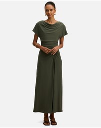 Forever New Petite - Tahnee Petite Grown On Sleeves Maxi Dress